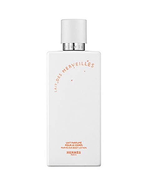 hermes eau des merveilles body lotion